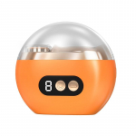 3-in-1 elektrilised k&uuml;&uuml;nek&auml;&auml;rid manik&uuml;&uuml;riks pritsmekindel k&uuml;&uuml;netrimmer beebi s&otilde;rme- ja varbak&uuml;&uuml;nte jaoks k&auml;&auml;rid pedik&uuml;&uuml;riks paksude k&uuml;&uuml;nte l&otilde;ikurid t&ouml;&ouml;riistad oranž