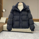 S&uuml;gistalvine puuvillane jakk naiste Korea puuvillase polsterdatud paksu sooja kapuutsiga parkad, l&uuml;hike mantel Naiste vabaaja naiste topp L must