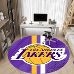 1 tk Korvpall Lakers Kontori &Uuml;mar Ala Vaip, Siseruumide Matt Sobib Kontorisse, Kontoritoolide Alla Magamistupp Elutuba Kodu Kaunistus, Toa Kaunistus 120cm black