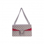 Gucci Dionysus Kett Tiigripea Pandla Logoga L&otilde;uendi ja Nahast &Otilde;lakott V&auml;ike Naiste &otilde;lakott Eebenipuu Punane 400249-KHNRN-8698 Basic Set (Bag+Dust Bag)