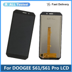 LCD-ekraani ja digitisaatori t&auml;ielik koostis Doogee S61 S61 Pro jaoks gray