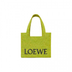 Loewe Font Totes eemaldatava reguleeritava &otilde;larihmaga Naiste &otilde;lakott Rotangist Niiduroheline A685B61X01-1718 Basic Set (Bag+Dust Bag)