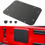Varuratta kanduri eemaldamise t&auml;iteplaat Kate Jeep Wrangler JK 2007-2017 Tagaluugi pistik Kummist Metallist Auto v&auml;lisaksessuaarid must