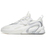 Anta AT91 Textile, TPU Slip Resistant Cushioning Abrasion Resistant Low top Skateboard Shoes Men's White Silver 112218072-1 44.5