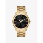 Michael Kors Suur Slim Runway Kuldse Tooniga K&auml;ekell MK8621 kuld