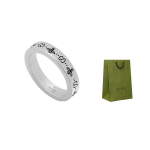 Gucci GG Marmont Double G Logo Klassikaline tepitud s&otilde;rmus Unisex s&otilde;rmused H&otilde;be 729898J84000728 Dust Bag+Box (Random Color),11