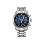 CITIZEN 100m veekindel p&auml;ikeseenergial t&ouml;&ouml;tava mehhanismiga titaanrihmaga meeste k&auml;ekell 43mm sinise sihverplaadiga BY1010-81L Blue Dial