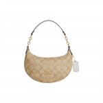 Coach Payton 21 Klassikaline Monogramm T&otilde;mblukuga Poolkuu &Otilde;lakott Naiste kotid Hele-Khaki CM273-IMDQC Basic Set (Bag+Dust Bag)