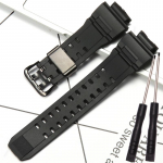 Must vaikrihm Casio G-SHOCK RANGEMAN GW-9400 GW-9300 kella jaoks TPU Meeste Rihm Spordiks Veekindel K&auml;ev&otilde;ru Kella Tarvikud GW9400