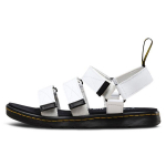dr. Martens Naiste Maldon Valged Softy T Nahast Reguleeritava Rihmaga Sandaalid 23453100 36