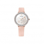 Swarovski Kollektsioon Kvartsikell Nahkrihm 34 mm Valge sihverplaat 50M Veekindel Naiste kellad 5519223 White Dial