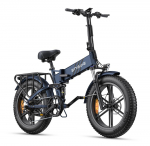 ENGWE ENGINE PRO 2.0 750W 52V 16AH Elektriratas Paksude Rehvidega T&auml;isvedrustus H&uuml;draulilised Pidurid 8-k&auml;iguline Shimano E-ratas sinine