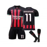 Ac Milan kodune jalgpallis&auml;rk treening&uuml;likond 22/23 Ibrahimovic/THEO 11 - Ibrahimovic Lapsed 28(150-160 cm)