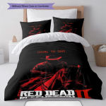 Red Dead Redemption Muster Voodipesu Tekikomplekt Tekikate Padjap&uuml;&uuml;r Kodu Kaunistus S&uuml;nnip&auml;evakingitus (1 * tekikott + 2 * padjap&uuml;&uuml;ri, ilma s&uuml;damikuta) 135x200cm