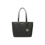 Michael Kors Mk Jet Set Travel Logo Ripats T&auml;isnahast Commuter T&otilde;mblukuga K&auml;ekott Ostukott Crossbody &Otilde;lakott Naiste T&otilde;mblukuga Kott Must 35S0GTVT1L-BLACK Basic Set (Bag+Dust Bag) gray