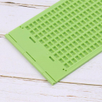 1 komplekt 9 rida 30 lahtrit Praktiline kooli plastist Braille'i kaasaskantav kirjutustahvel pliiatsiga