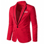 Meeste v&auml;ikese &uuml;likonna v&auml;rviga sobiv Slim Fit mittetriigitav vabaaja meeste &uuml;likonna jope L