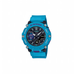 Casio G-SHOCK YOUTH seeria S&uuml;sinikkiust s&uuml;damikuga kaitsestruktuur Veekindel ja p&otilde;rutuskindel 3D topeltkuvar Kvartsmehhanism Vaik GA-2200-2APR-person must