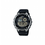 Casio CASIOYOUTH Seeria - Ketasdigitaaln&auml;iduga Seeria ANDARD K&uuml;mme Aastat Toide Digitaalne N&auml;idik Veekindel Elektrooniline Kell Kvartsmehhanism AE-2100W-1A hall v&auml;rv