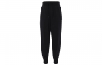 Nike Dri-FIT One Naiste K&otilde;rge V&ouml;&ouml;koht 7/8 Prantsuse Frotee Jooksup&uuml;ksid Must FB5435-010 L