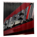Case Ih Punane Traktor Logo Du&scaron;ikardin P&otilde;llumajanduse Teemaline Dekoor Taluniku Kingitus Veekindel Pol&uuml;esterkangas Koos W180H240(CM)-1 Pcs