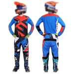 motokrossi riietekomplekt lastele Noorte s&auml;rgi ja p&uuml;kste komplektid laps roheline Mootorratta must 3 4 5 6 7 8 9 10 aastat Maastikus&otilde;idu &uuml;likond sinine oranž Enduro kross poiss t&uuml;druk XXL-28