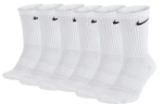 Nike Everyday Cushion Crew P&otilde;lvp&uuml;ksid Unisex Komplekt Valge SX7664-100 M white