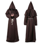Halloween Keskaja munk v&otilde;lur preester Cosplay r&uuml;&uuml; XL kohv