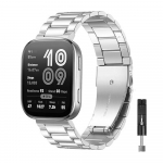 Metallist k&auml;ev&otilde;ru Amazfit Bip 6/5/Active 2/3/Max/Balance 2/T-Rex 3 jaoks Roostevabast terasest k&auml;ev&otilde;ru Correa Amazfit Helio rihm 20mm watch strap h&otilde;be