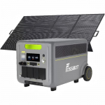 FOSSIBOT F7200 Kaasaskantav Elektrijaam 7200W | 15,6kWh LiFePO4 Aku, 420W P&auml;ikesepaneel, 3000W UPS, Kodu/H&auml;daolukord/Matkaauto