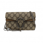 [Kasutatud] Gucci Dionysus GG Supreme Super Mini kott 'Beež' - V&auml;ga hea #MSQHTP ONE SIZE
