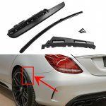 Tagumise kaitseraua kate Poritiiva laiendus Ratta kulmulipp Mercedes Benz W205 C180 C200 C250 C300 C400 C43 C63 AMG 2015-2021 jaoks