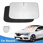 Tuuleklaasi p&auml;ikesekate Renault Megane 2 3 4 2015- jaoks Auto p&auml;ikesekate Kate Kokkupandav p&auml;ikesesirmik UV-kiirte blokaator for Megane