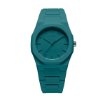 D1 Milano Unisex k&auml;ekell PCBU02 Pol&uuml;karbonaat Sinakasroheline 37mm Autentne [D1 MILANO]