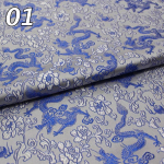 Hiina Traditsiooniline Tikitud Siidbrokaat Draakonimustriga Kangas Tang &Uuml;likond Hanfu Cheongsam Lastele Padja Kaunistus K&auml;sit&ouml;&ouml; 75X100cm