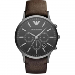 Emporio Armani AR2462 Sportivo Kronograaf Meeste K&auml;ekell 46mm pruun