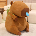 25-60cm Suur Kawaii Kapibala Capybara Palusm&auml;nguasi Internetikuulsus Capybara Jun Nukk Kole Armas Nukk Merisiga Nukk Poisid T&uuml;drukud 25cm brown
