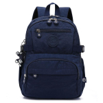 TEGAOTE Suur veekindel nailonist seljakott Reisiseljakott naistele Koolikotid Mochilas Mujer Lastele T&uuml;drukutele 27x13x37CM 2351 black