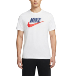 Nike Icon As M Nsw Ft French Fs V&auml;rviplokk &Uuml;mmarguse kaelusega L&uuml;hikeste varrukatega T-s&auml;rk Meeste Topid DX1986-102 L white