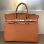 ML2024 Uus 40cm Veisenahast K&auml;ekott Suur T&otilde;mblukuga Kott Naiste Ehtne Nahast &Otilde;lakott 40x20x31cm brown