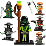 Ninja Kangelane Politseinik Tulet&otilde;rjuja Minifiguuride ehitusklotside komplekt, City World Hariduslik Pusleklotside M&auml;nguasi Poistele T&uuml;drukutele