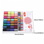 100 TK &Otilde;mblusreisikomplekt N&otilde;ela ja niidi komplekt Kodu K&auml;&auml;rid N&otilde;ela- ja niidikarp One size