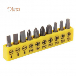 Diam 10 tk / komplekt erineva suurusega Magnet Torx piludega Phillips kruvikeeraja otsikud t&ouml;&ouml;riista tarvikud