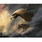 Teemantv&auml;rvimine Tikand Kotka Pilt Kodukaunistused Kingitus T&auml;is&uuml;mmargused isetegemise tasuta ristpistekomplektid 20X30CM