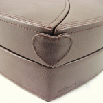 Davidt's [F3613] - Coffret &agrave; Bijoux 'Love' Marron Chocolat - 25x25x8 cm pruun