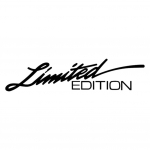 DYS Auto Shop Limited Edition Letter Eemaldatavad Auto kere kaitseraua kleebised Dekoratsioon must