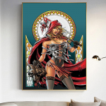 T&auml;ielik &uuml;mmargune 5D teemantmaali tiigri teemanttikandid mosaiikm&uuml;&uuml;k k&auml;sitsi valmistatud kingitus 20X30CM