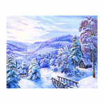 5D Teemantmaal Baixuexiangi Teemanttikandid Ristpistes Kodukaunistus K&auml;sitsi valmistatud kingitused Round 20x30cm