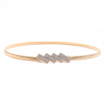 Luksuslik kiviketi imitatsiooniga rihm kleidi jaoks veniv k&otilde;hn metallist h&otilde;bedane kuldne naiste v&ouml;&ouml; elastne &otilde;huke naiste v&ouml;&ouml; kuld