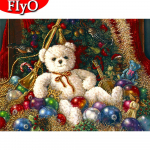 Teemantmaali j&otilde;uluvana komplekt J&otilde;uluvana ristpistes t&auml;isnurkne teemanttikandid Talvine mosaiik Hirv K&auml;sit&ouml;&ouml; j&otilde;ulukaunistused Full Round 20X30CM punane